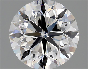 Picture of Natural Diamond 1.71 Carats, Round with Very Good Cut, F Color, VS2 Clarity and Certified by GIA