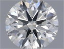 Natural Diamond 0.42 Carats, Round with Excellent Cut, H Color, SI1 Clarity and Certified by IGI