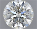 Natural Diamond 0.42 Carats, Round with Excellent Cut, I Color, VS1 Clarity and Certified by IGI