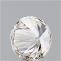 Natural Diamond 3.02 Carats, Round with Excellent Cut, K Color, SI1 Clarity and Certified by GIA