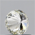 Natural Diamond 0.58 Carats, Round with Excellent Cut, K Color, VS1 Clarity and Certified by IGI