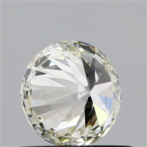 Picture of Natural Diamond 0.58 Carats, Round with Excellent Cut, K Color, VS1 Clarity and Certified by IGI