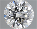 Natural Diamond 0.50 Carats, Round with Excellent Cut, H Color, VS2 Clarity and Certified by IGI