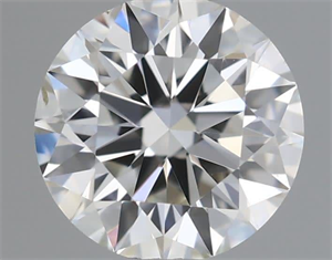 Picture of Natural Diamond 0.50 Carats, Round with Excellent Cut, H Color, VS2 Clarity and Certified by IGI