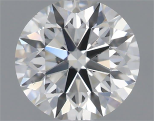 Picture of Natural Diamond 0.50 Carats, Round with Excellent Cut, H Color, VS2 Clarity and Certified by IGI