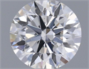 Natural Diamond 0.41 Carats, Round with Excellent Cut, E Color, SI1 Clarity and Certified by GIA