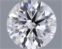 Natural Diamond 0.40 Carats, Round with Excellent Cut, D Color, VS1 Clarity and Certified by GIA