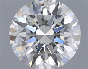 Picture of Natural Diamond 0.43 Carats, Round with Excellent Cut, I Color, VS1 Clarity and Certified by GIA