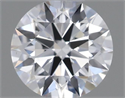 Natural Diamond 0.40 Carats, Round with Excellent Cut, E Color, VS2 Clarity and Certified by GIA