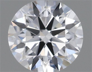 Picture of Natural Diamond 0.40 Carats, Round with Excellent Cut, E Color, VS2 Clarity and Certified by GIA