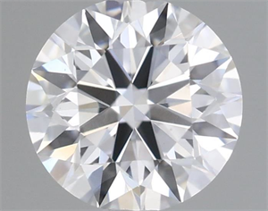 Picture of Natural Diamond 0.41 Carats, Round with Excellent Cut, E Color, VS1 Clarity and Certified by GIA