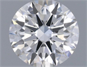 Natural Diamond 0.41 Carats, Round with Excellent Cut, E Color, SI1 Clarity and Certified by GIA