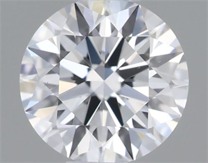 Picture of Natural Diamond 0.40 Carats, Round with Excellent Cut, D Color, VS2 Clarity and Certified by GIA