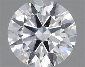 Picture of Natural Diamond 0.44 Carats, Round with Excellent Cut, F Color, SI1 Clarity and Certified by GIA