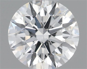 Picture of Natural Diamond 0.43 Carats, Round with Excellent Cut, F Color, SI1 Clarity and Certified by GIA