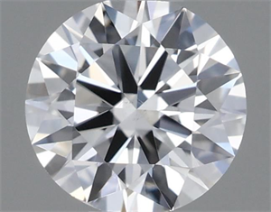 Picture of Natural Diamond 0.40 Carats, Round with Very Good Cut, E Color, VS2 Clarity and Certified by GIA