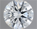 Natural Diamond 0.47 Carats, Round with Excellent Cut, E Color, SI2 Clarity and Certified by GIA