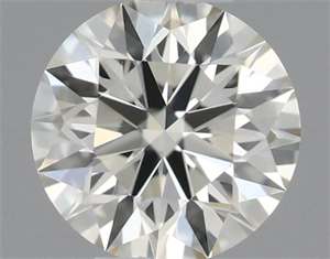 Picture of Natural Diamond 0.41 Carats, Round with Excellent Cut, K Color, VVS2 Clarity and Certified by IGI