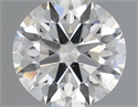 Natural Diamond 0.41 Carats, Round with Excellent Cut, G Color, VS2 Clarity and Certified by IGI