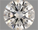 Natural Diamond 0.40 Carats, Round with Excellent Cut, H Color, VS1 Clarity and Certified by IGI