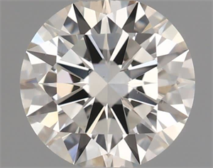 Picture of Natural Diamond 0.40 Carats, Round with Excellent Cut, H Color, VS1 Clarity and Certified by IGI