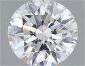 Natural Diamond 0.40 Carats, Round with Very Good Cut, D Color, VS2 Clarity and Certified by GIA