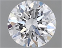 Natural Diamond 0.40 Carats, Round with Excellent Cut, D Color, VS1 Clarity and Certified by GIA