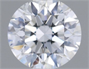 Natural Diamond 0.40 Carats, Round with Excellent Cut, D Color, VS2 Clarity and Certified by GIA