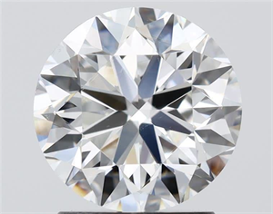 Picture of Natural Diamond 2.00 Carats, Round with Very Good Cut, G Color, VS2 Clarity and Certified by GIA