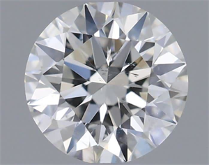 Picture of Natural Diamond 0.46 Carats, Round with Excellent Cut, H Color, SI2 Clarity and Certified by GIA