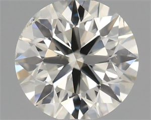 Picture of Natural Diamond 0.40 Carats, Round with Excellent Cut, H Color, SI1 Clarity and Certified by IGI