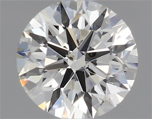 Picture of Natural Diamond 0.45 Carats, Round with Excellent Cut, J Color, SI1 Clarity and Certified by GIA