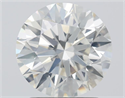 Natural Diamond 2.05 Carats, Round with Excellent Cut, K Color, SI1 Clarity and Certified by GIA