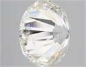 Natural Diamond 5.00 Carats, Round with Good Cut, H Color, SI2 Clarity and Certified by IGI