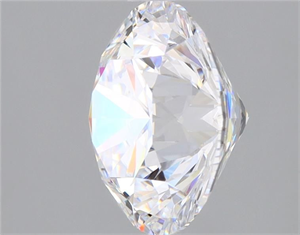 Picture of Natural Diamond 2.74 Carats, Round with Excellent Cut, D Color, FL Clarity and Certified by GIA