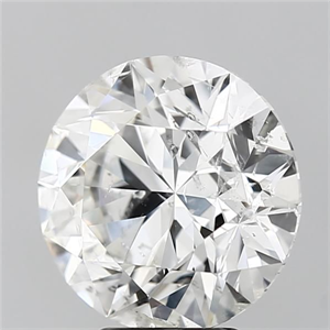 Picture of Natural Diamond 5.02 Carats, Round with Excellent Cut, G Color, SI2 Clarity and Certified by IGI