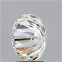 Natural Diamond 3.01 Carats, Round with Excellent Cut, I Color, VVS2 Clarity and Certified by GIA