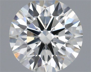 Picture of Natural Diamond 0.40 Carats, Round with Excellent Cut, I Color, VVS2 Clarity and Certified by IGI