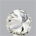 Natural Diamond 0.50 Carats, Round with Excellent Cut, I Color, VVS2 Clarity and Certified by IGI