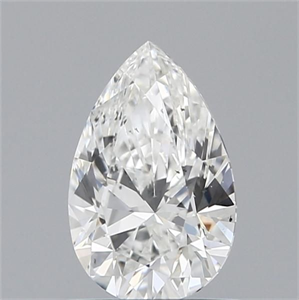 Picture of Natural Diamond 1.00 Carats, Pear with  Cut, G Color, VS2 Clarity and Certified by GIA