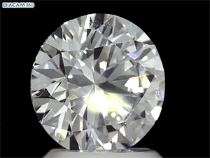 Picture of Natural Diamond 2.01 Carats, Round with Excellent Cut, F Color, VS1 Clarity and Certified by GIA