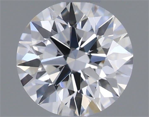 Picture of Natural Diamond 0.40 Carats, Round with Excellent Cut, G Color, VS1 Clarity and Certified by GIA