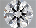 Natural Diamond 0.45 Carats, Round with Excellent Cut, I Color, VVS1 Clarity and Certified by GIA