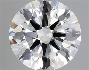 Picture of Natural Diamond 0.45 Carats, Round with Excellent Cut, I Color, VVS1 Clarity and Certified by GIA