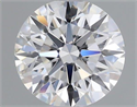 Natural Diamond 0.43 Carats, Round with Excellent Cut, E Color, VS1 Clarity and Certified by GIA