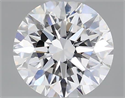 Natural Diamond 0.40 Carats, Round with Excellent Cut, E Color, VVS2 Clarity and Certified by GIA