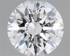 Picture of Natural Diamond 0.40 Carats, Round with Excellent Cut, E Color, VVS2 Clarity and Certified by GIA