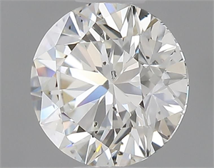 Picture of Natural Diamond 0.51 Carats, Round with Excellent Cut, J Color, SI1 Clarity and Certified by GIA