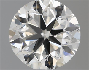 Picture of Natural Diamond 0.40 Carats, Round with Very Good Cut, H Color, VS1 Clarity and Certified by IGI