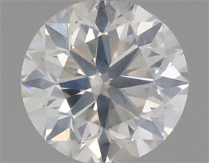 Picture of Natural Diamond 0.70 Carats, Round with Very Good Cut, H Color, I1 Clarity and Certified by GIA